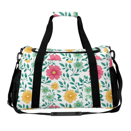 Travel Duffel Bag - Floral