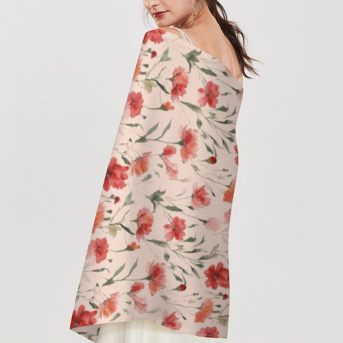 Cashmere-like Tassel Scarf