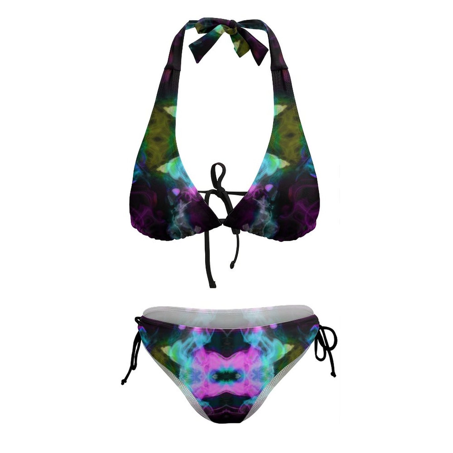 Two Piece Halter Swimsuit