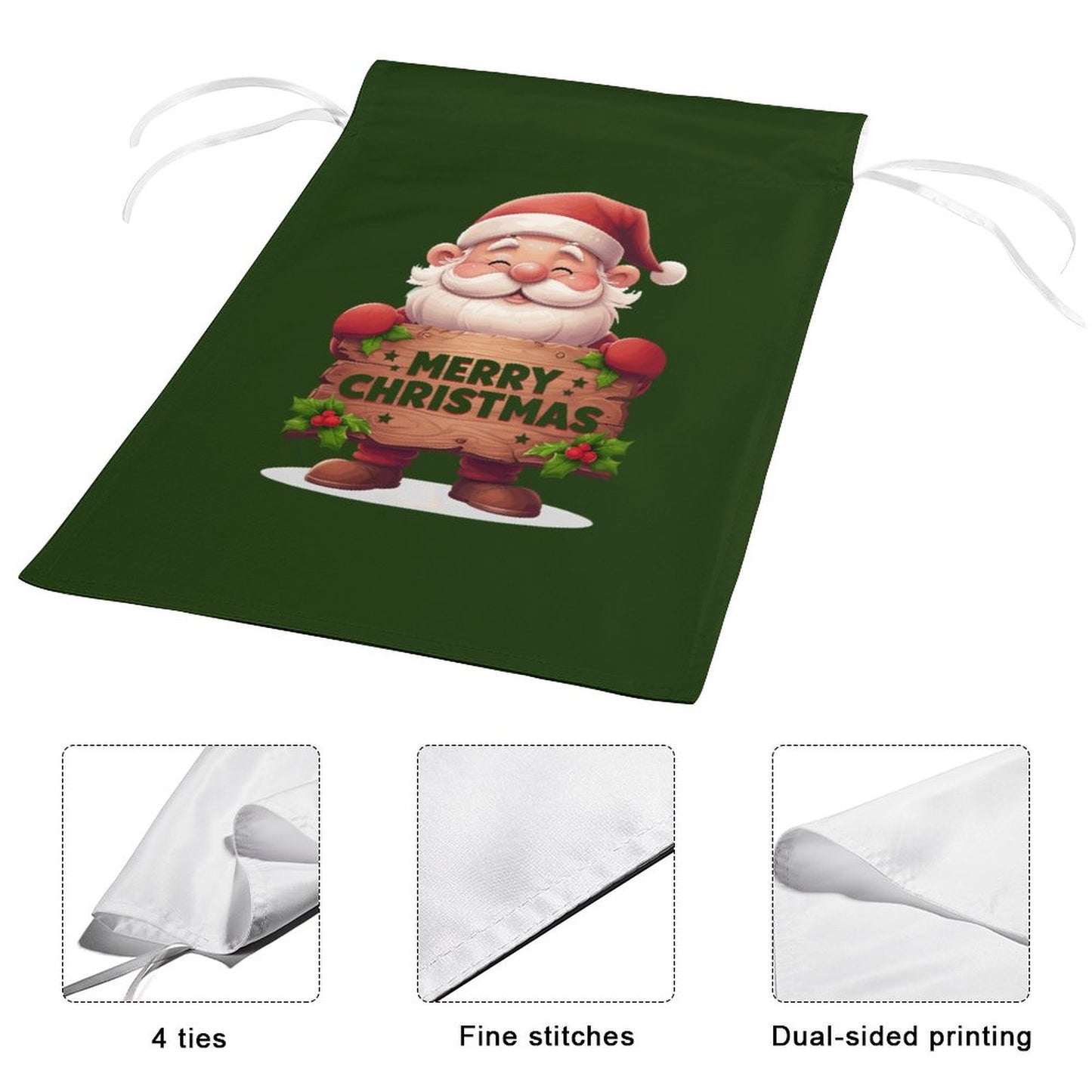 Garden Flag (2 Pics on 2 Sides)-12"x18"