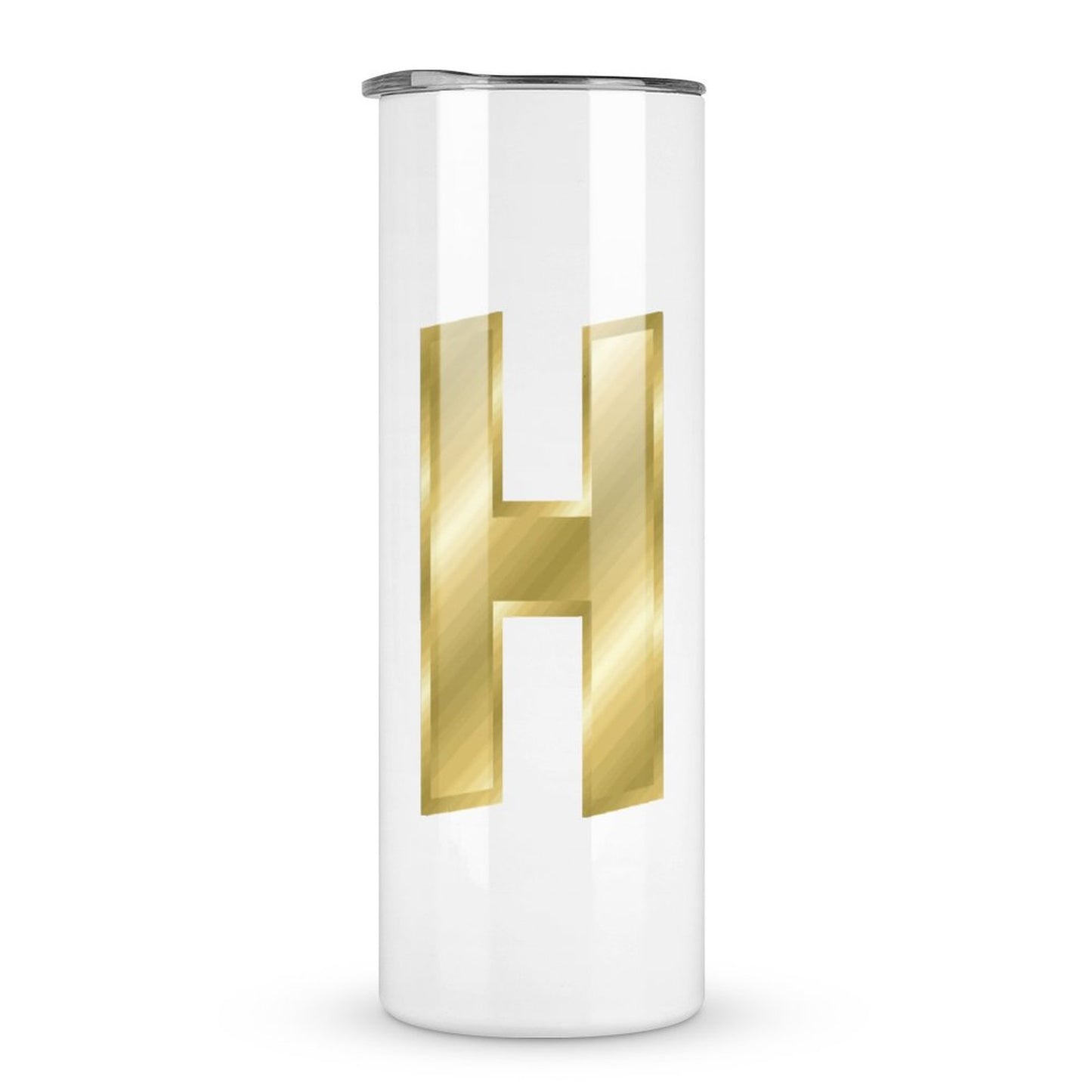 20oz Skinny Stainless Steel Straight Cup-With Lid