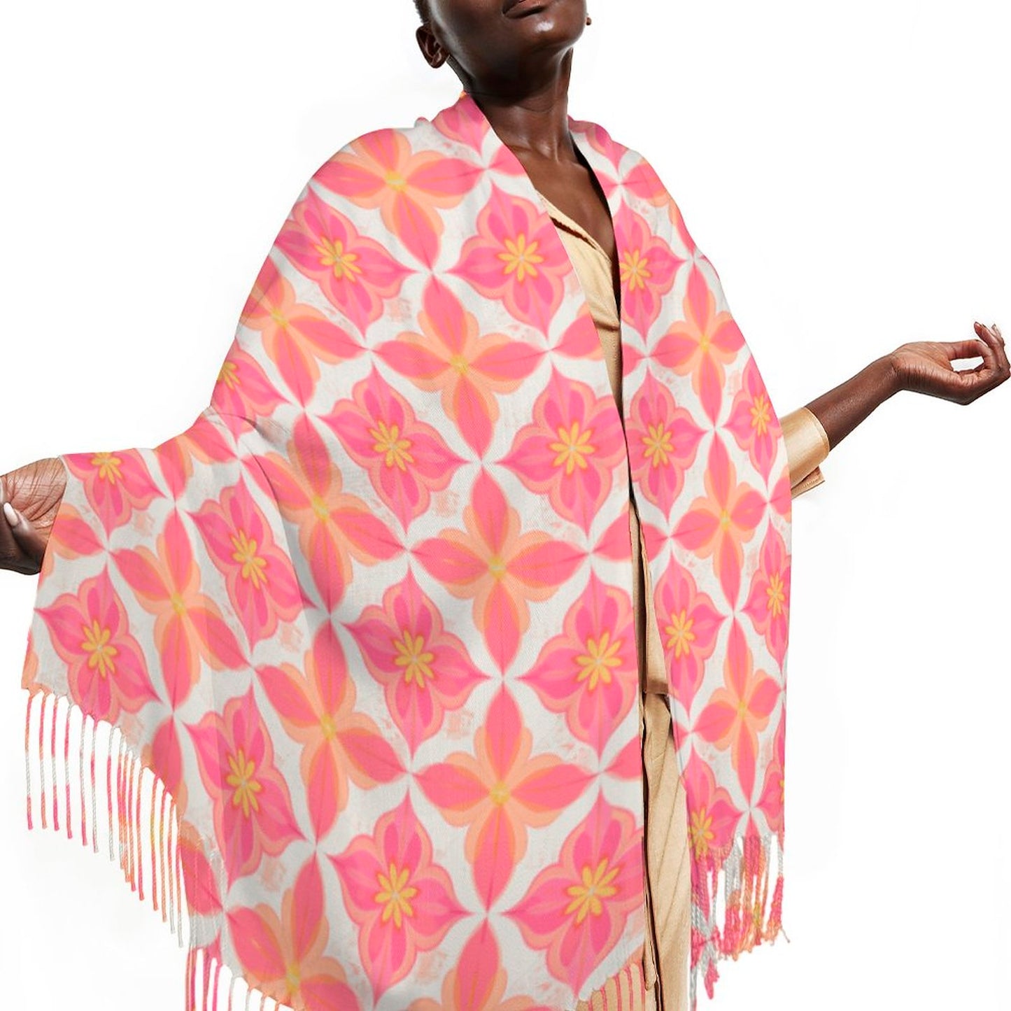 Cashmere-like Tassel Scarf