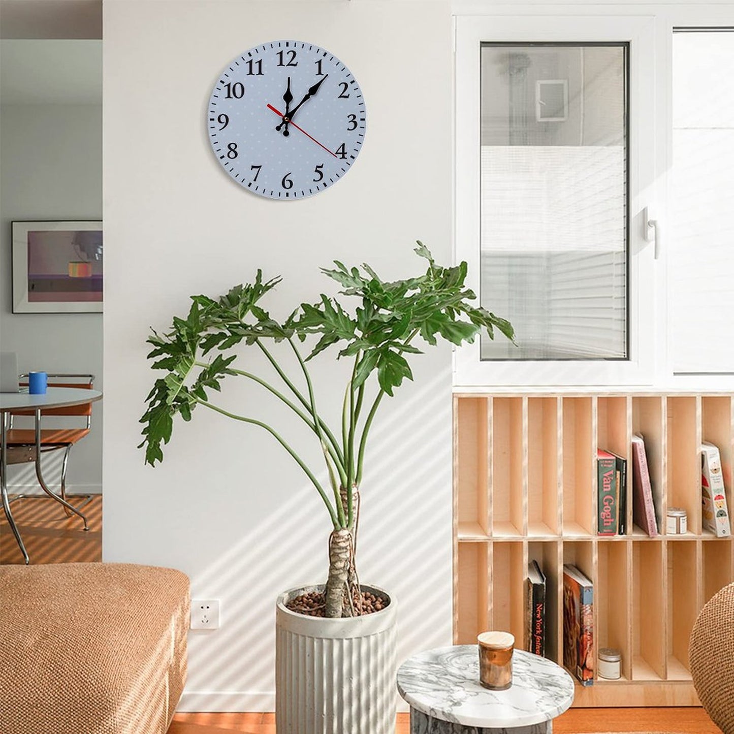 Modern Wooden Wall Clock