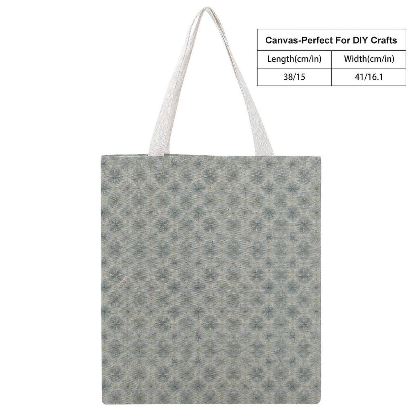 Martin Canvas Tote Handbag with Dual-sided Printing