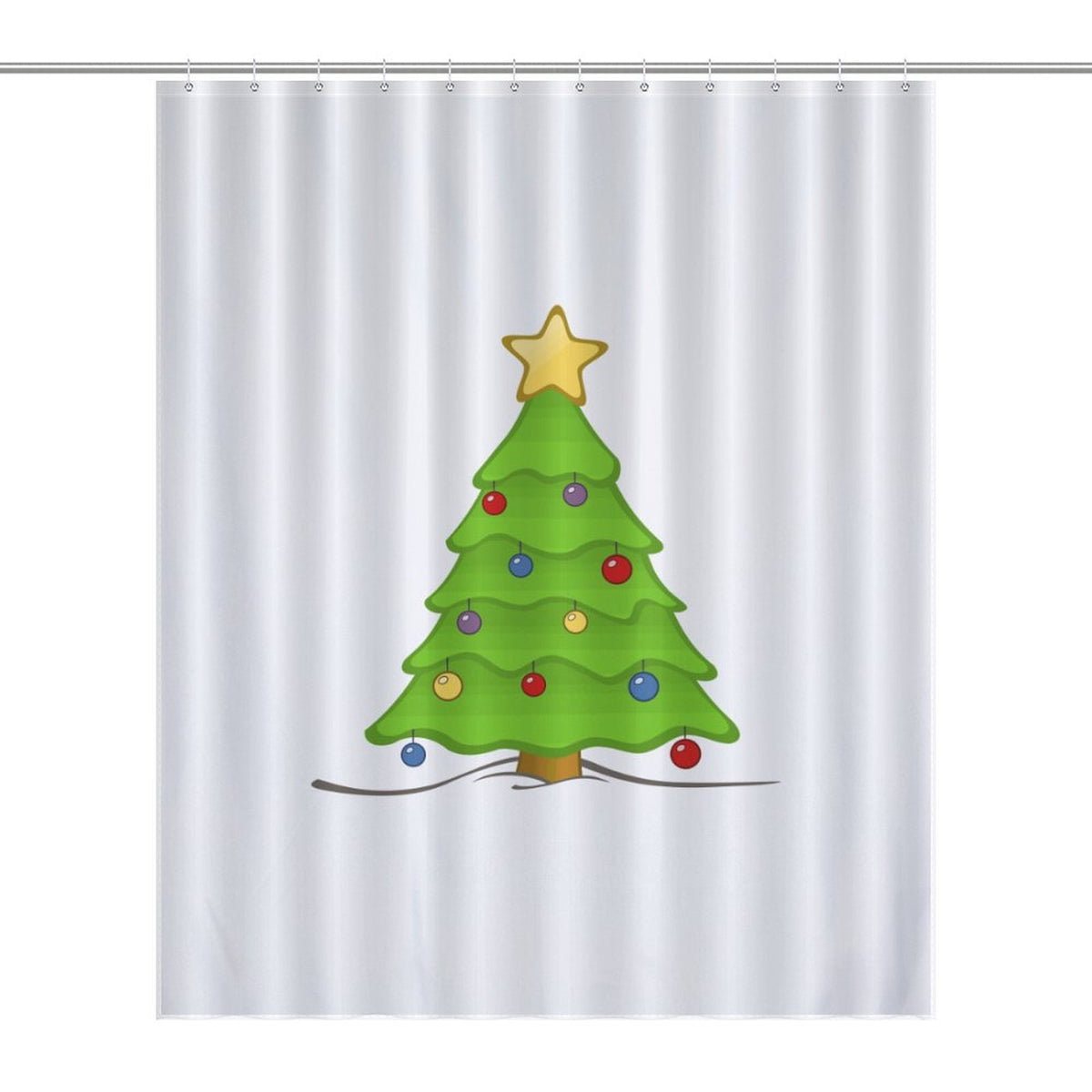 Christmas Tree Shower Curtain